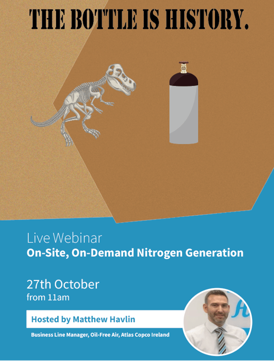 Atlas Copco Presents Generate Your Own Nitrogen On Site, On Demand
